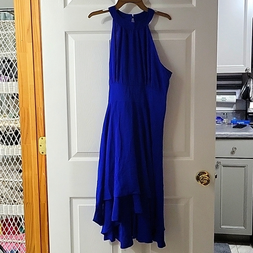 Blue dress